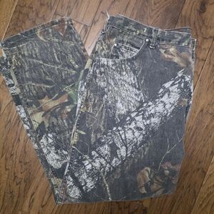 Camouflage Patterned Pants Wrangler Pro Gear sz 42 x 30